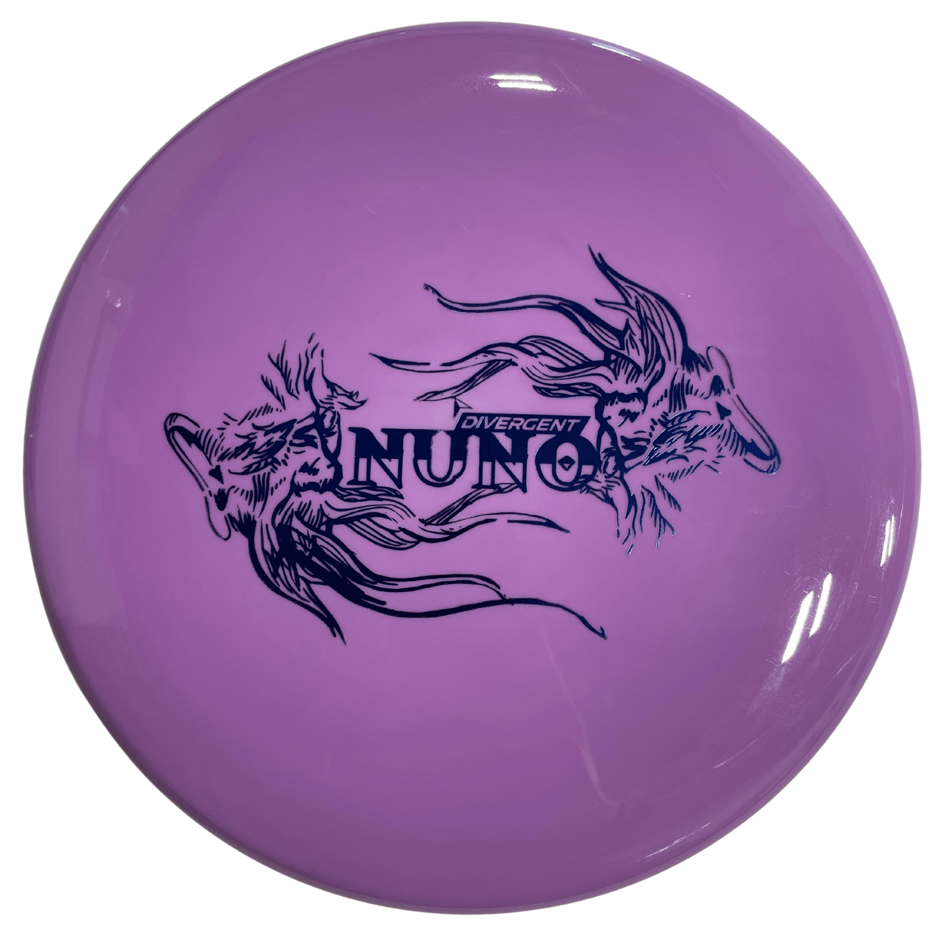 Divergent Discs Nuno disc golf disc in purple