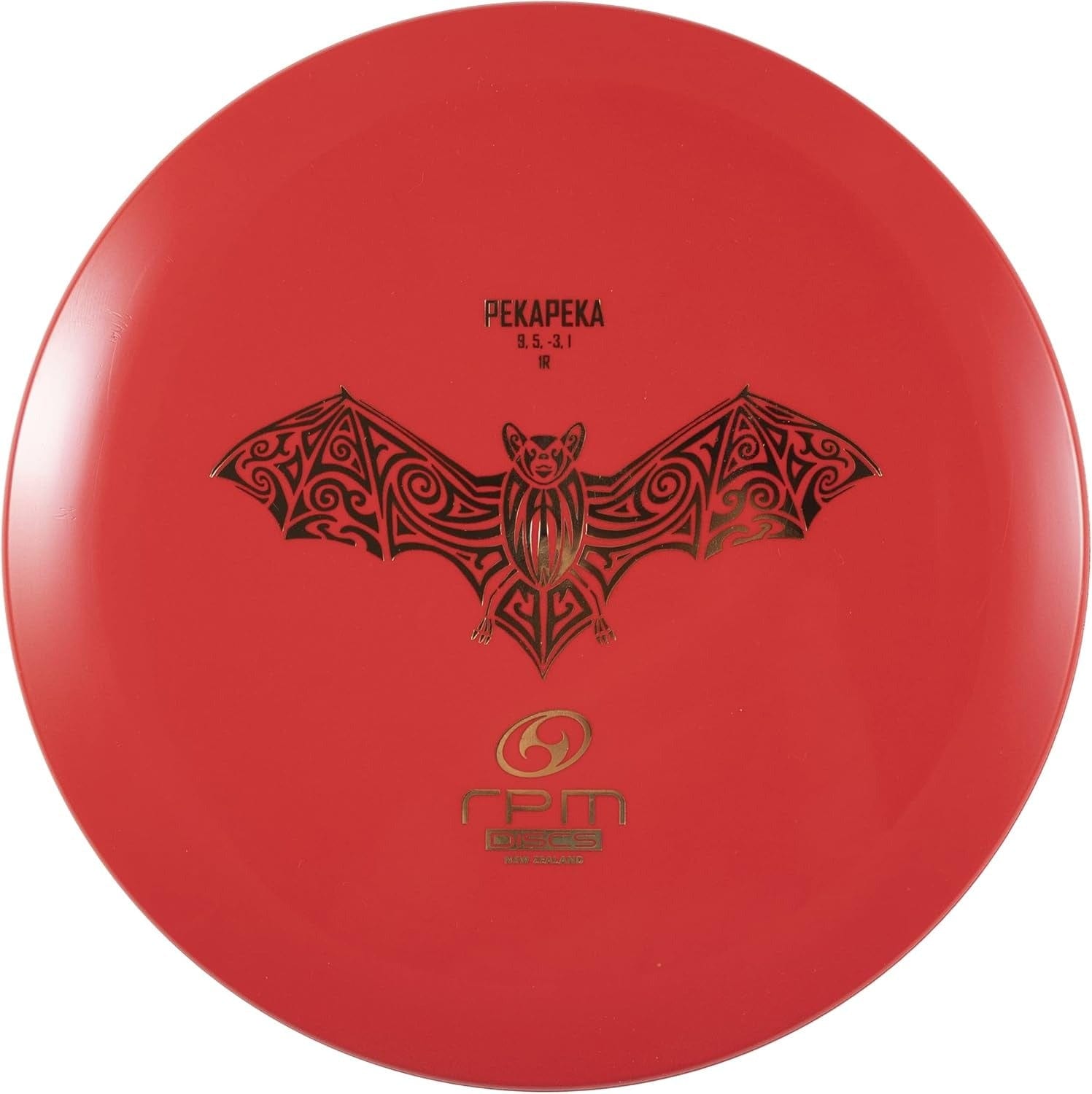 PekaPeka Atomic Red disc golf disc