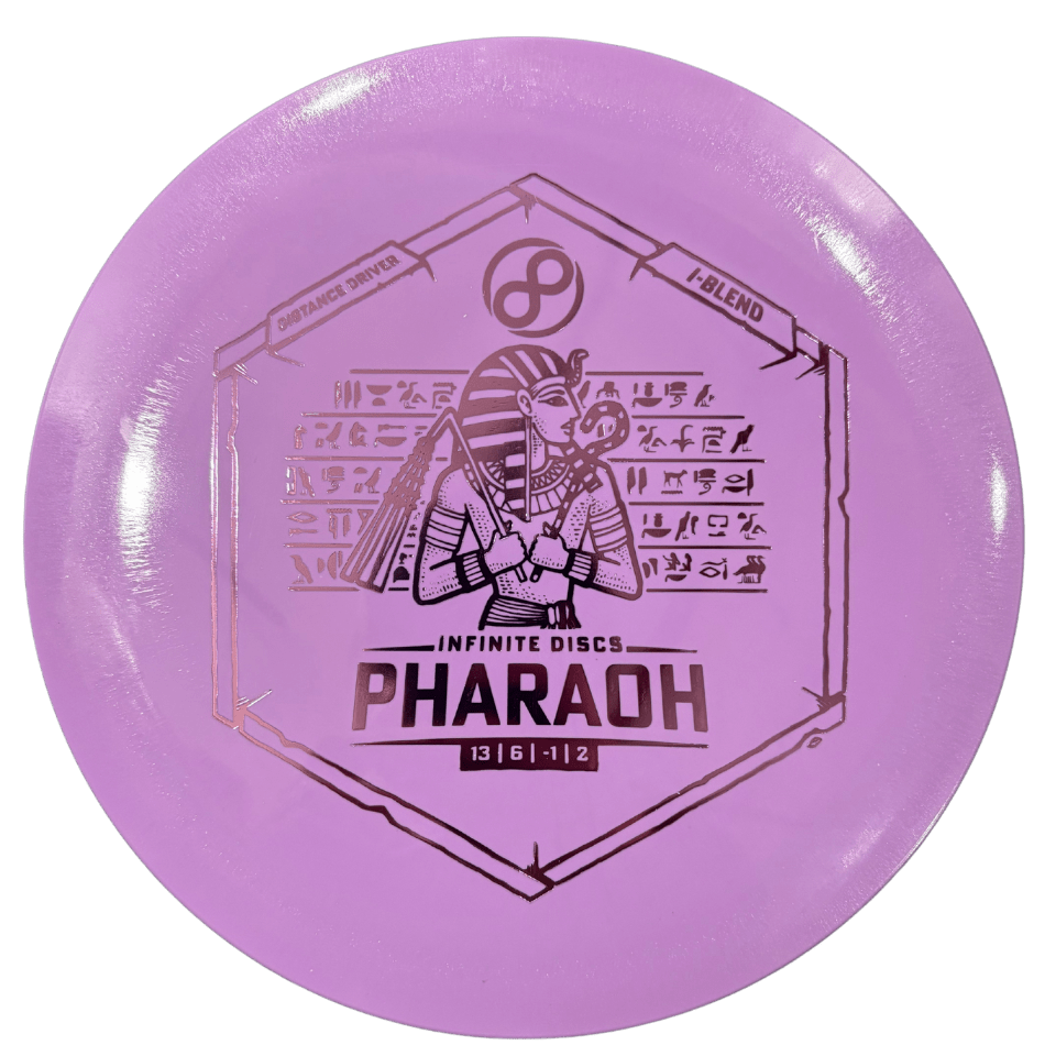 Infinite Discs Pharaoh I-Blend purple disc golf driver