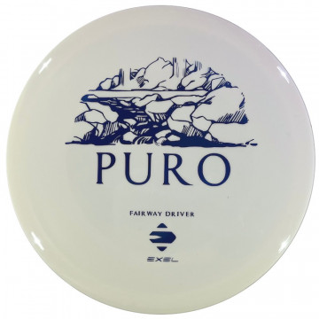 Puro White disc golf disc