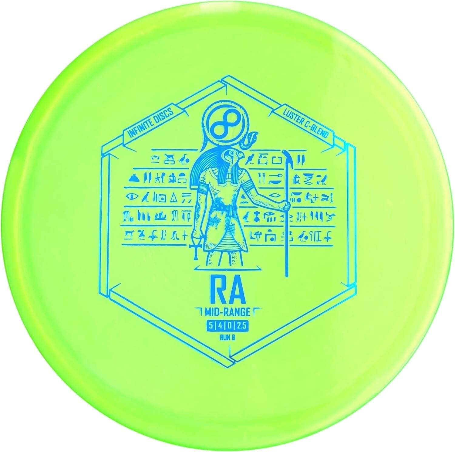 Infinite Discs Ra Luster C-Blend Mid-Range Disc - Green