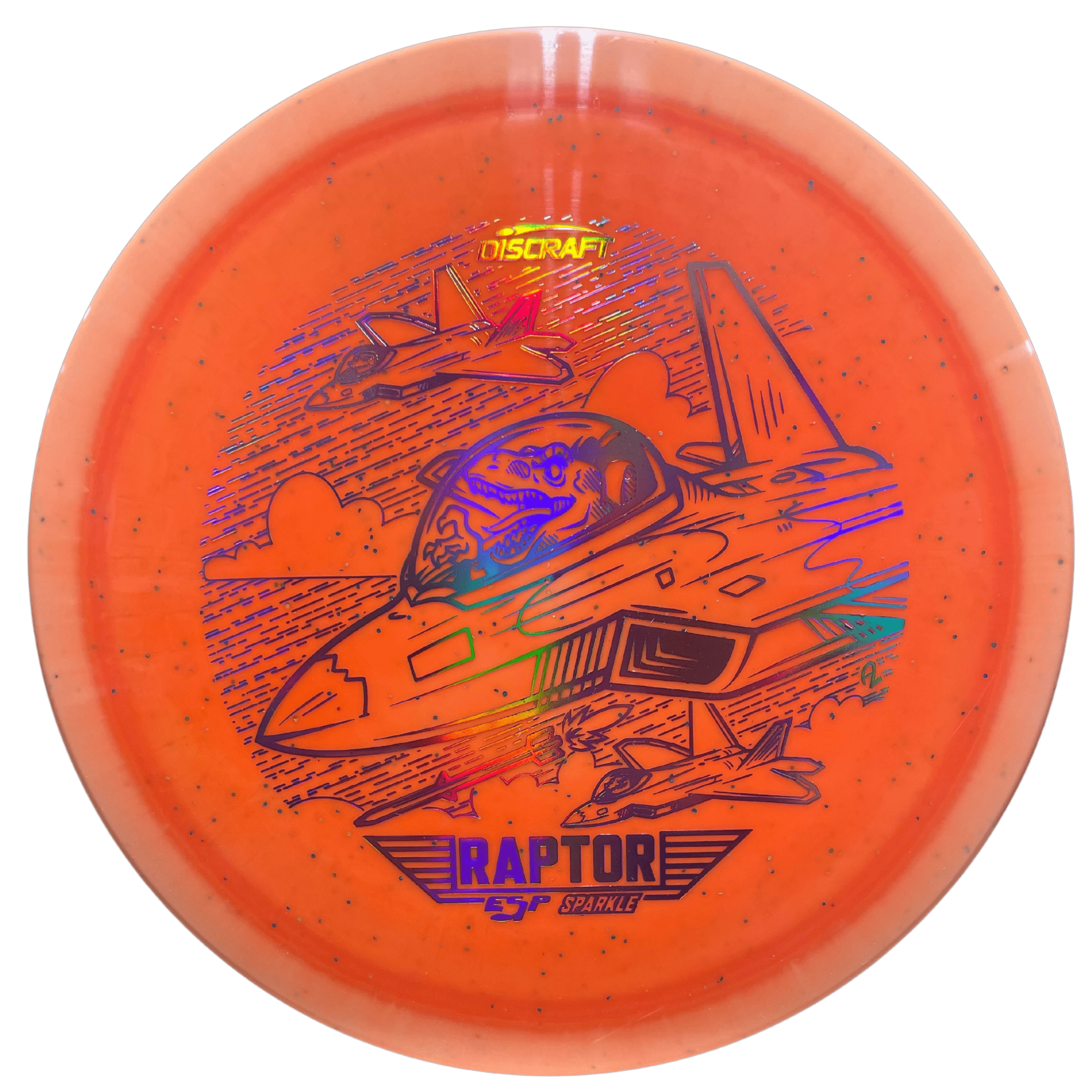 Discraft Raptor ESP Sparkle Lite disc golf disc