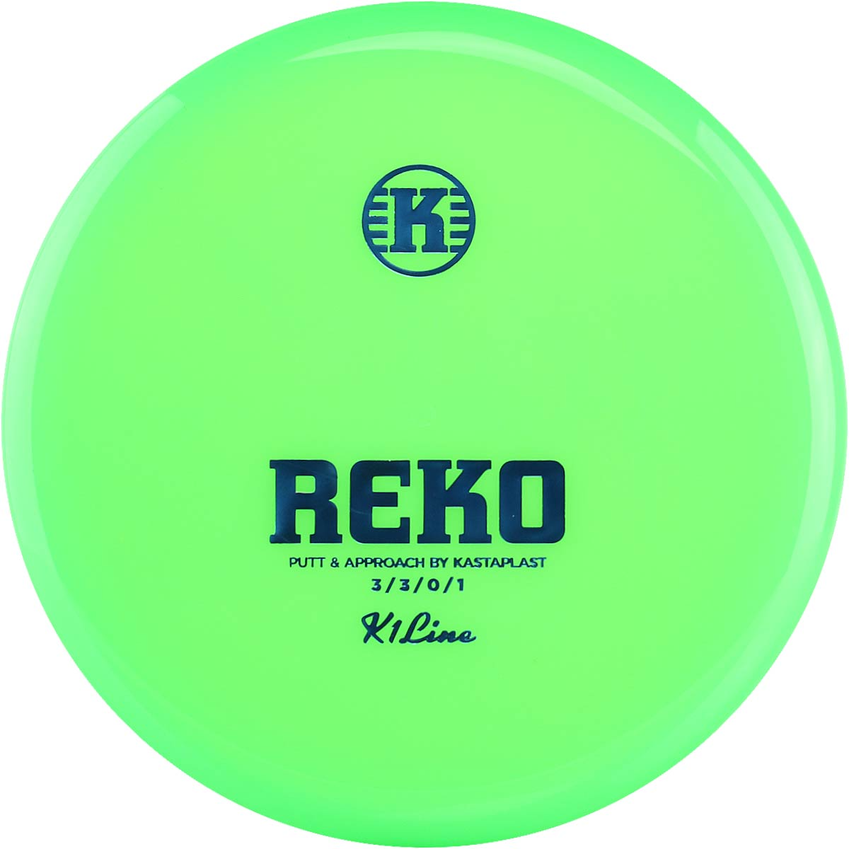 Kastaplast Reko K1 Lime Green Disc Golf Putter