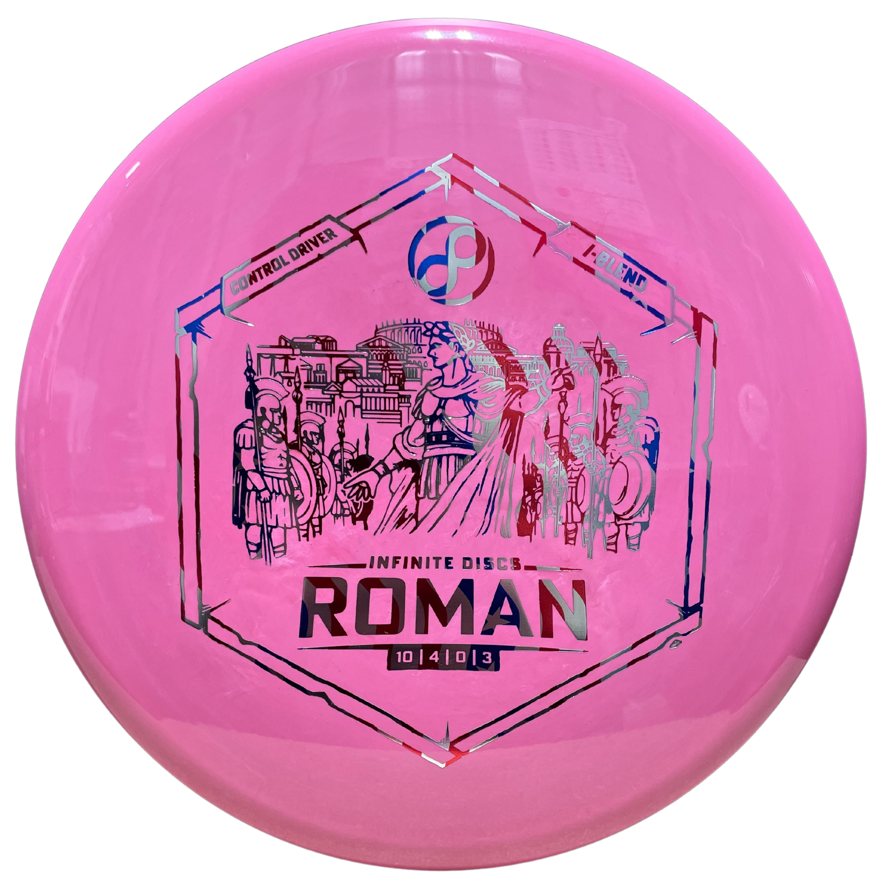 Pink Roman Blend Disc Golf Disc