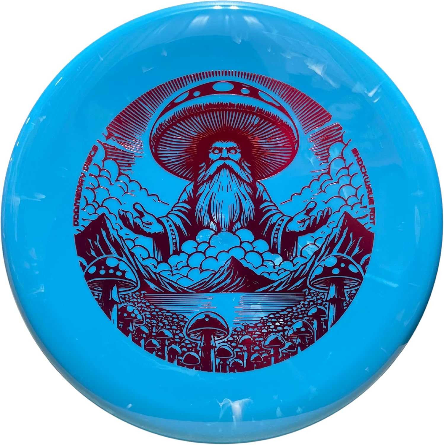 Blue Doomborn Discs rot_shockwave disc with wizard graphic