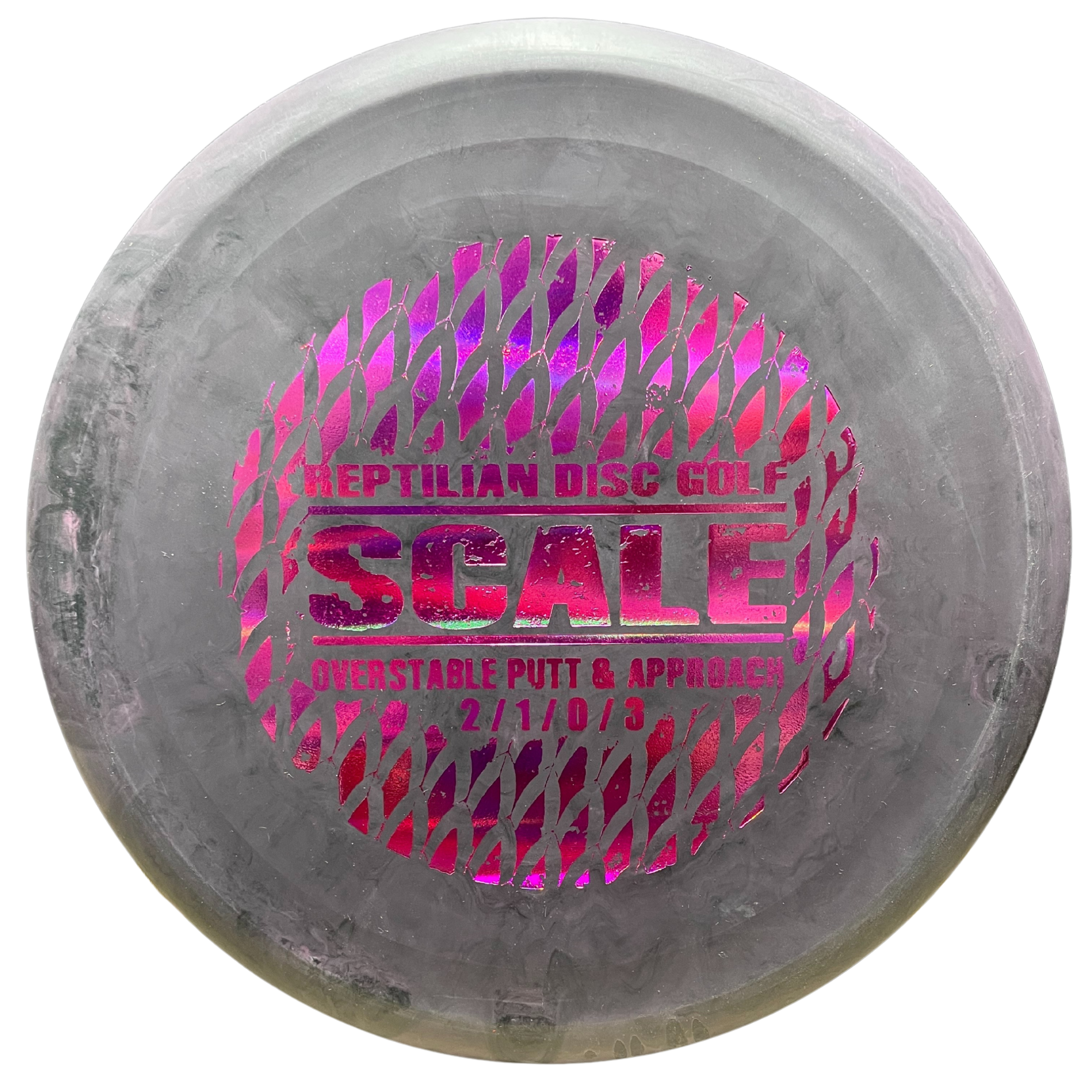 Reptilian Disc Golf Scale disc