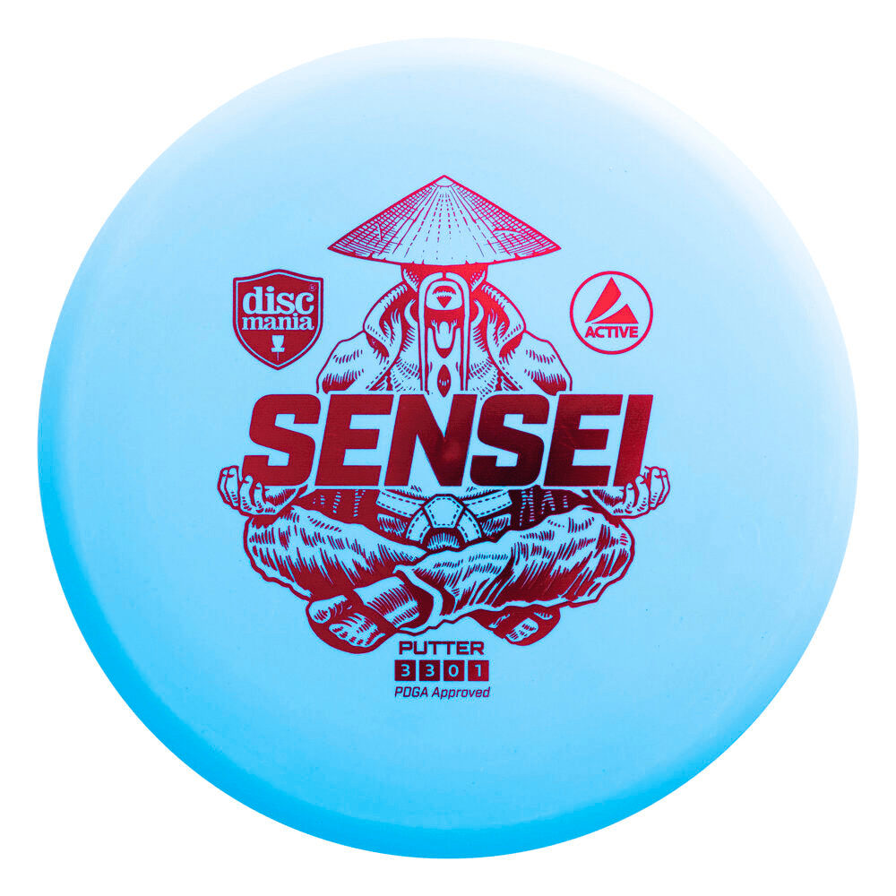 Discmania Sensei Blue Disc Golf Putter