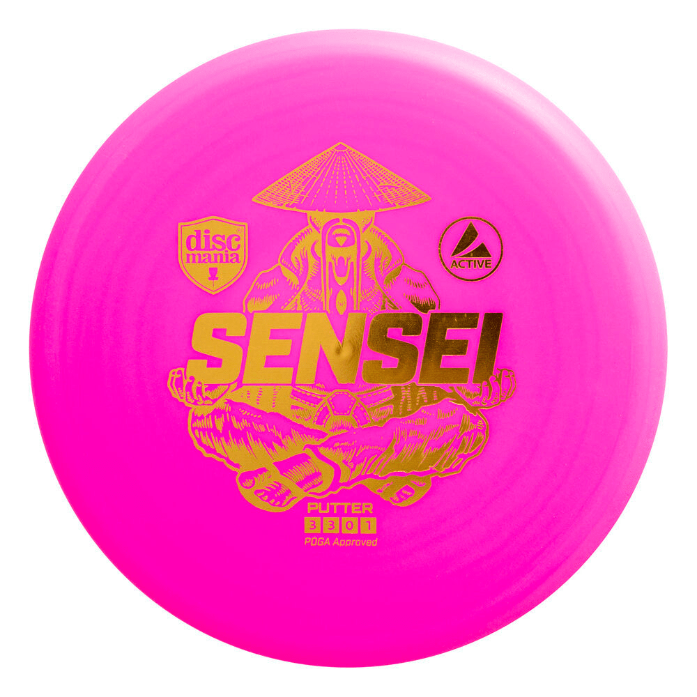 Pink Discmania Sensei disc golf disc