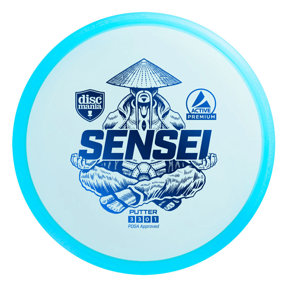 Discmania Sensei blue putter disc
