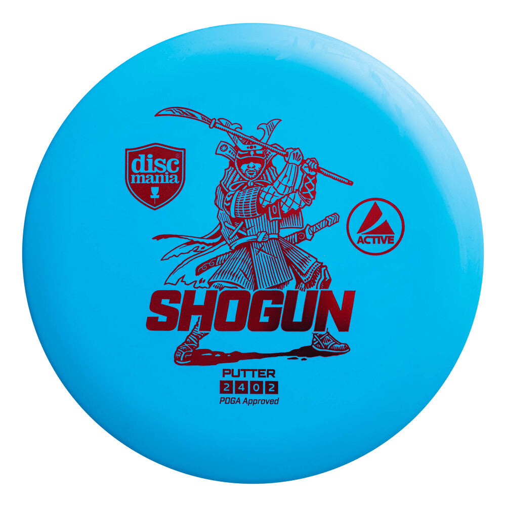 Discmania Shogun Blue Disc Golf Putter (Not Blurry)