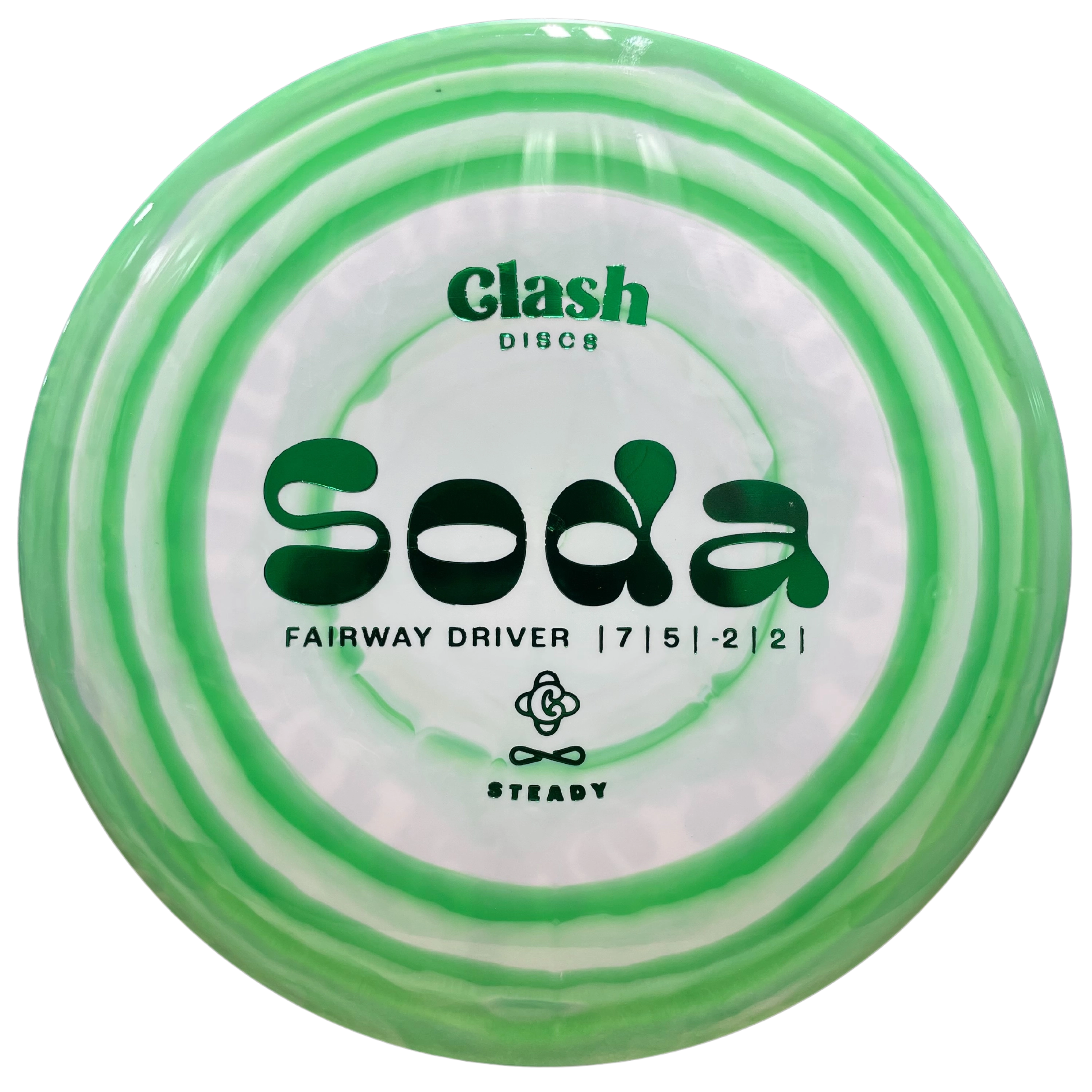 Clash Discs Soda Fairway Driver - Green Ring