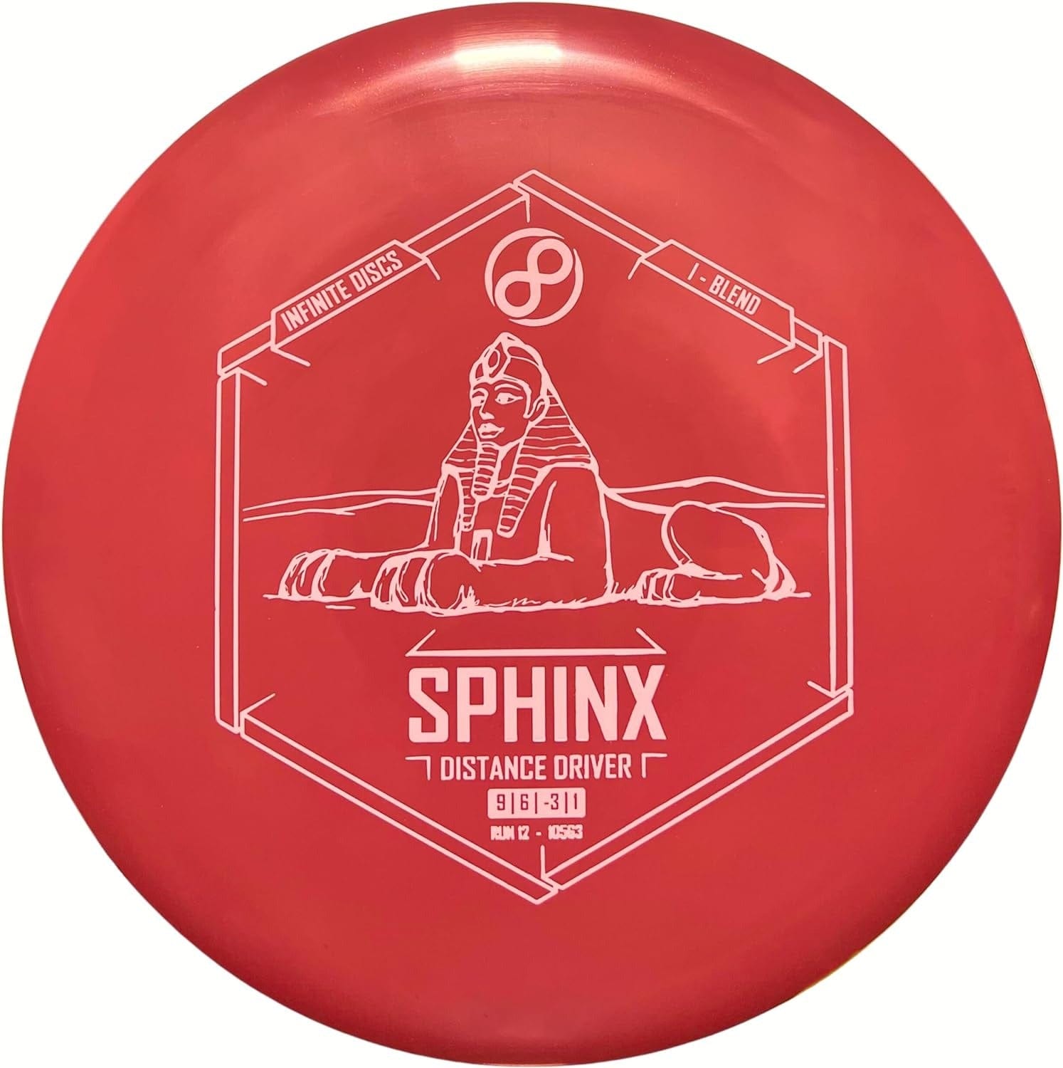 Red Infinite Discs I-Blend Sphinx Distance Driver