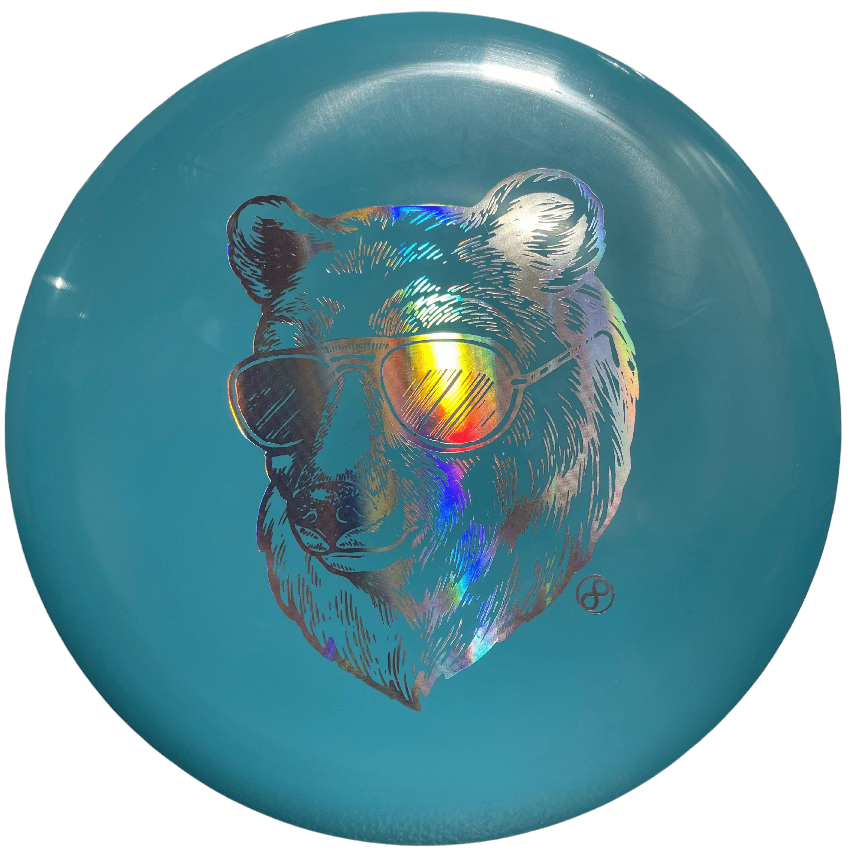 Cool Bear disc golf disc.