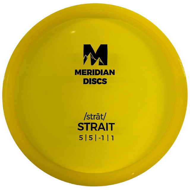 Yellow Meridian Discs Strait Clarus disc
