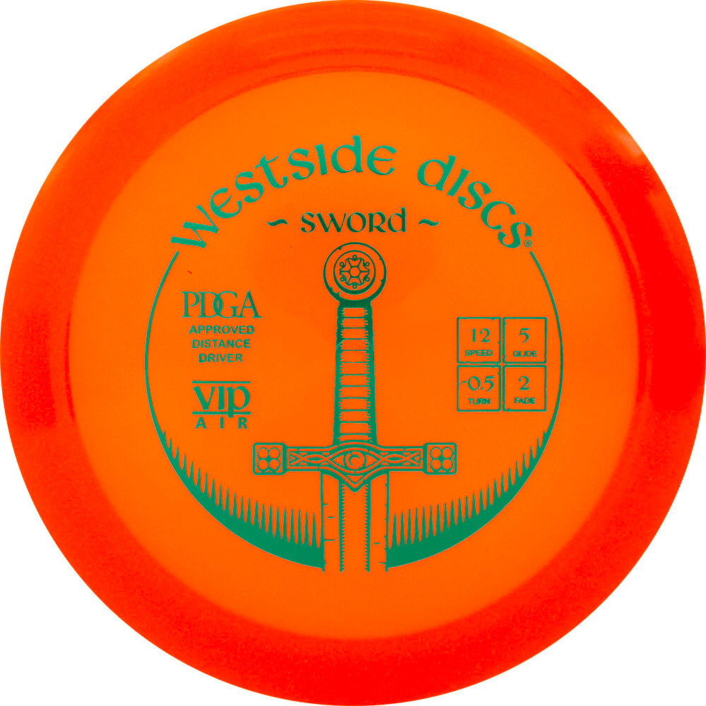 Orange Westside Discs VIP Air Sword Disc