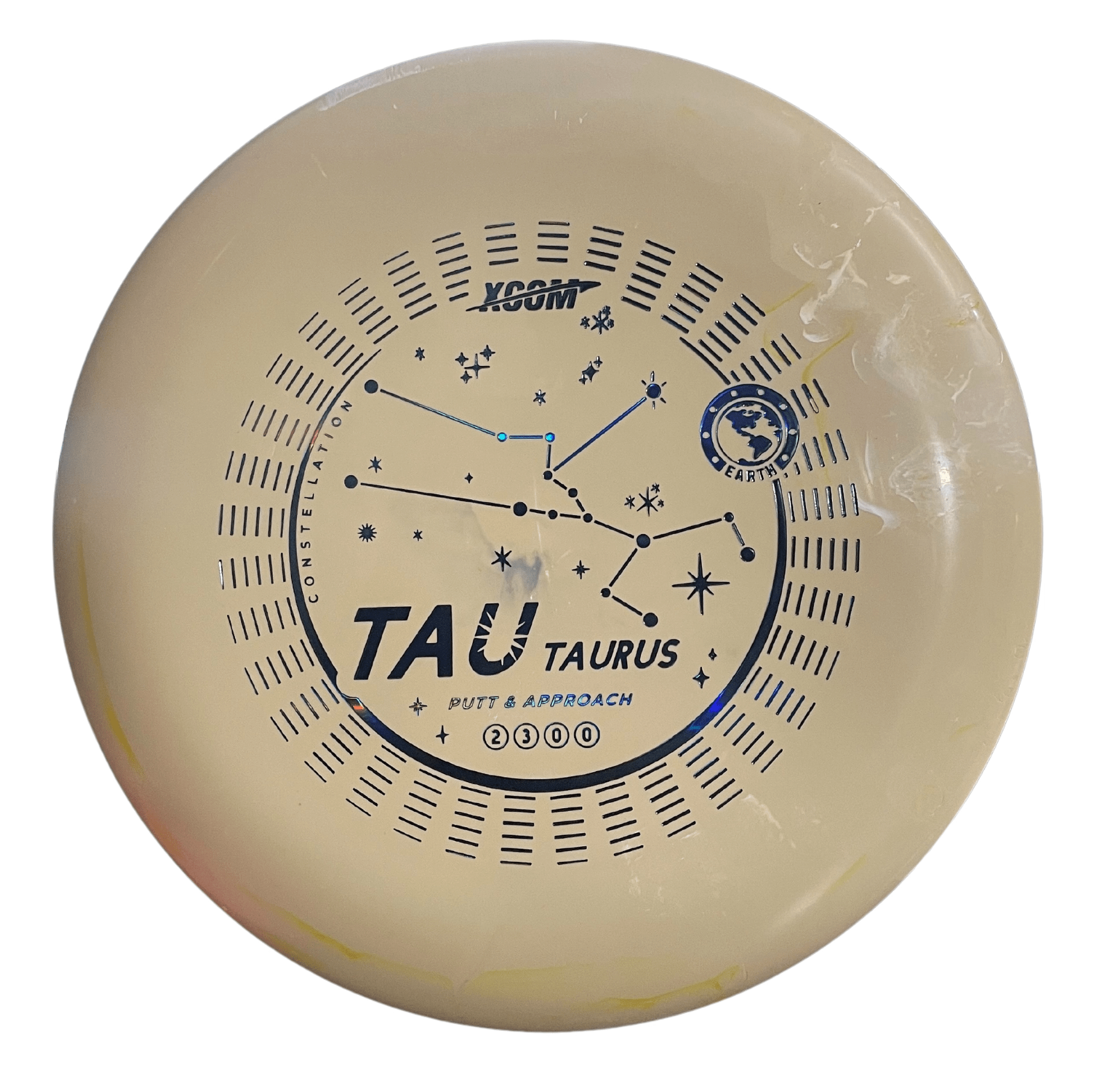 Tau Earth disc golf disc
