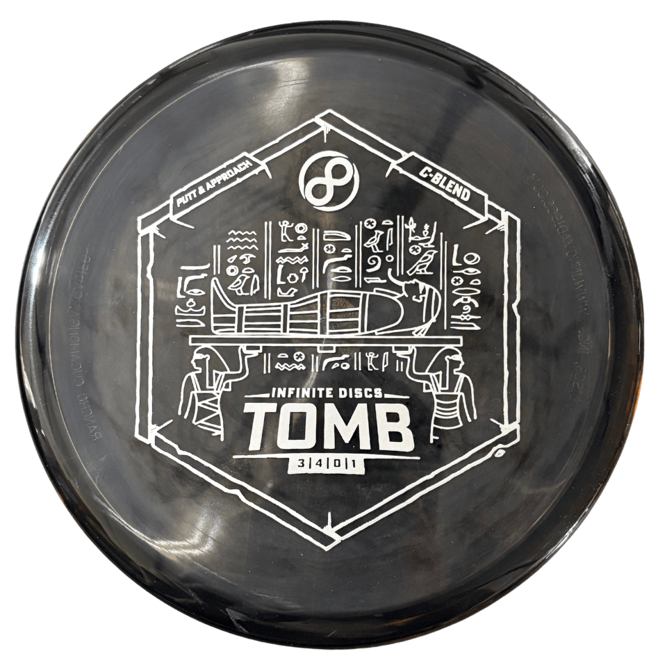 Infinite Discs Tomb C-Blend Black disc golf putter