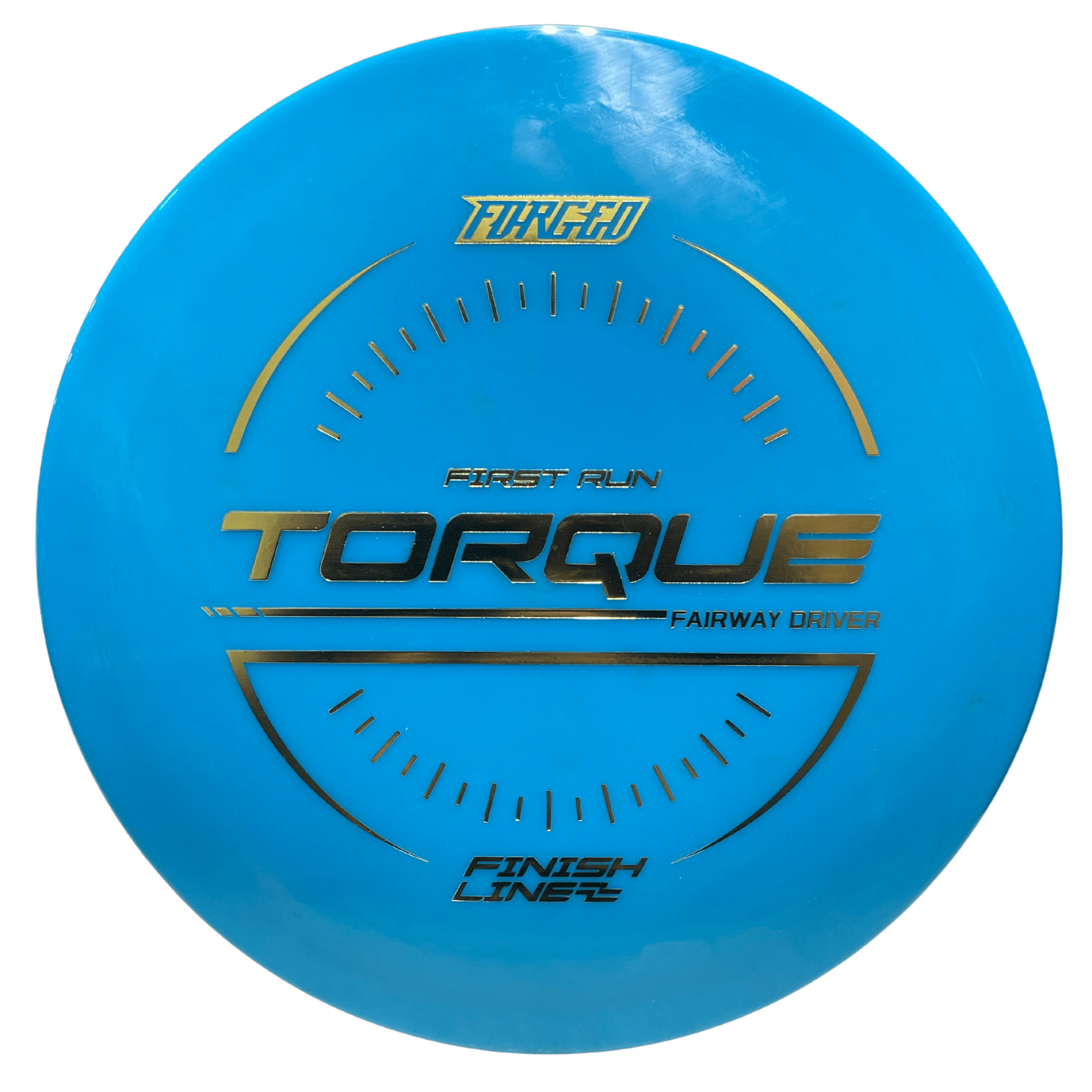 Blue Forged Torque First Run Disc Golf Disc