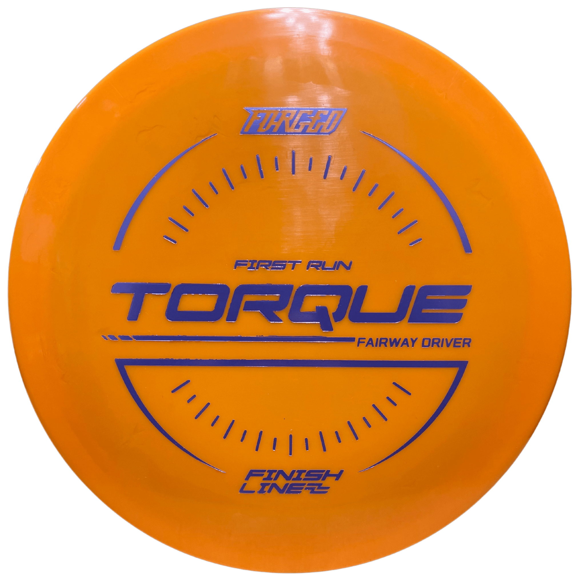 Orange Torque Forged First Run Disc Golf Fairway Driver