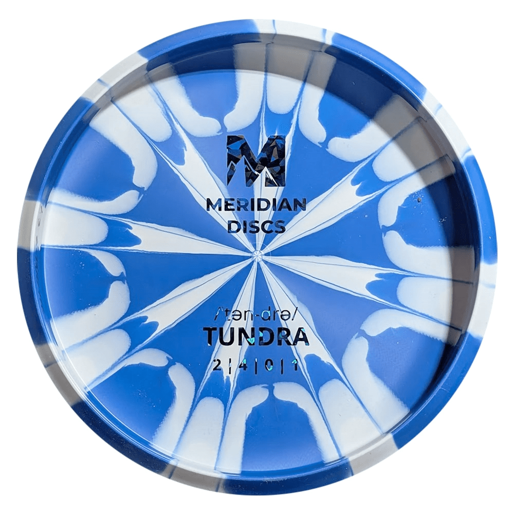 Marbled Meridian Discs Tundra disc golf disc
