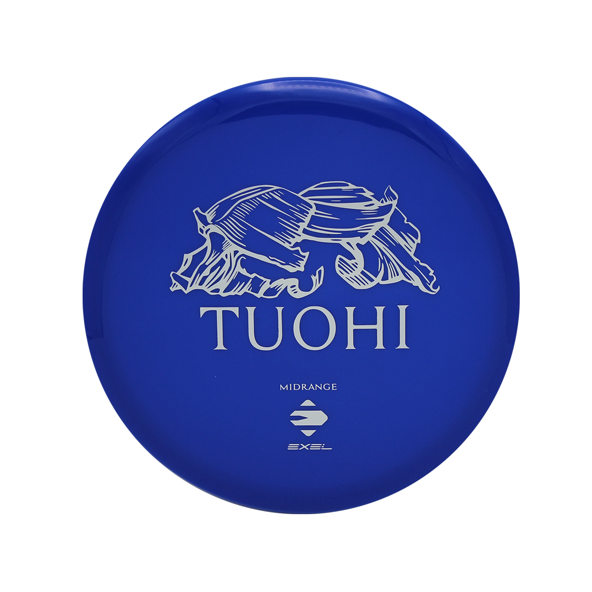 Blue Tuohi Midrange Disc Golf Disc