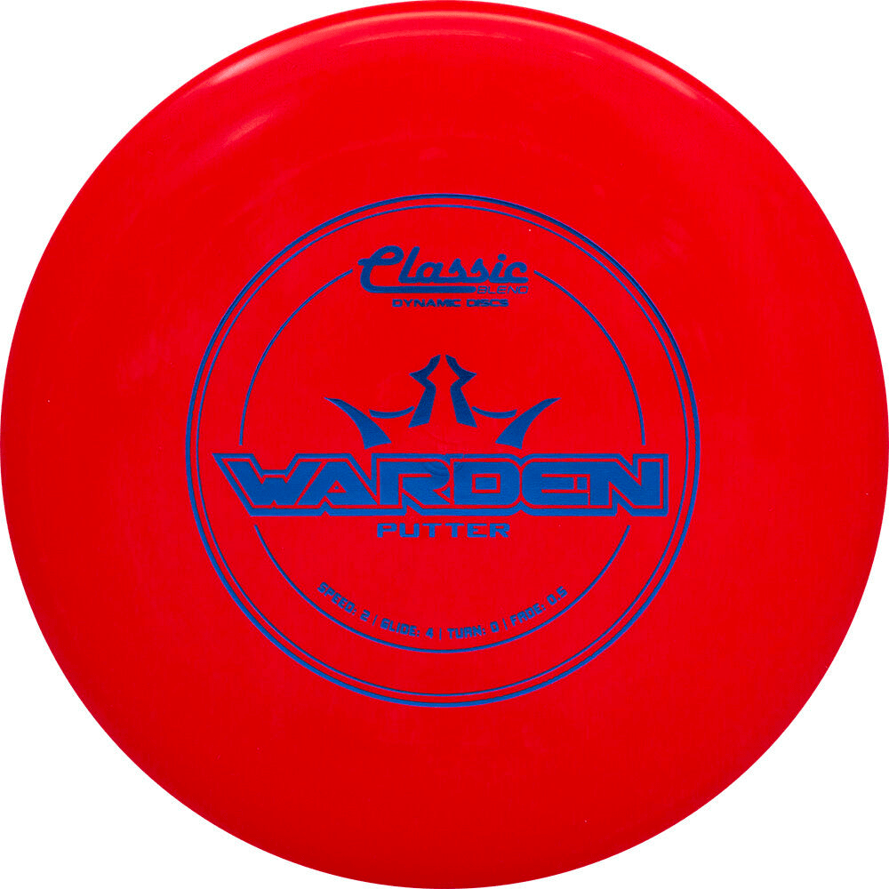 Red Warden Classic Blend Disc Golf Putter