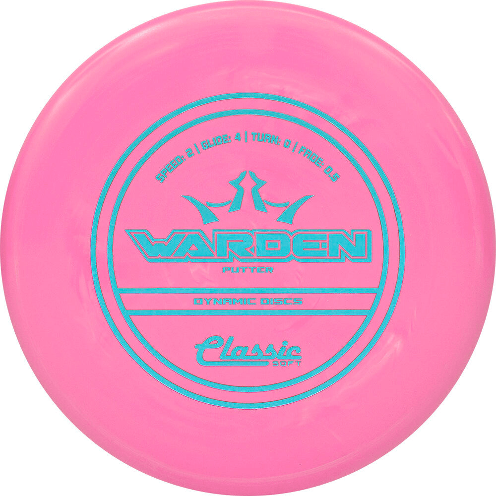 Classic Soft Pink Warden Putter Disc