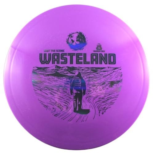 Purple Wasteland Survival disc golf disc