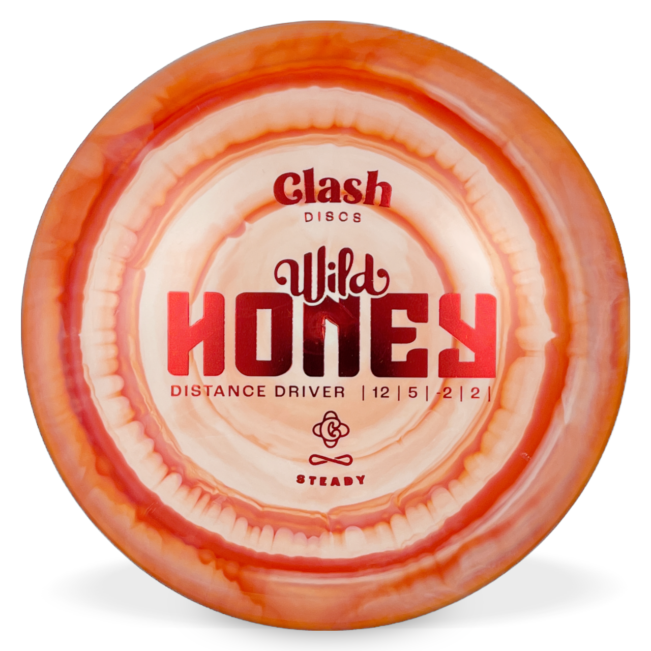 Clash Discs Wild Honey Steady Ring Distance Driver