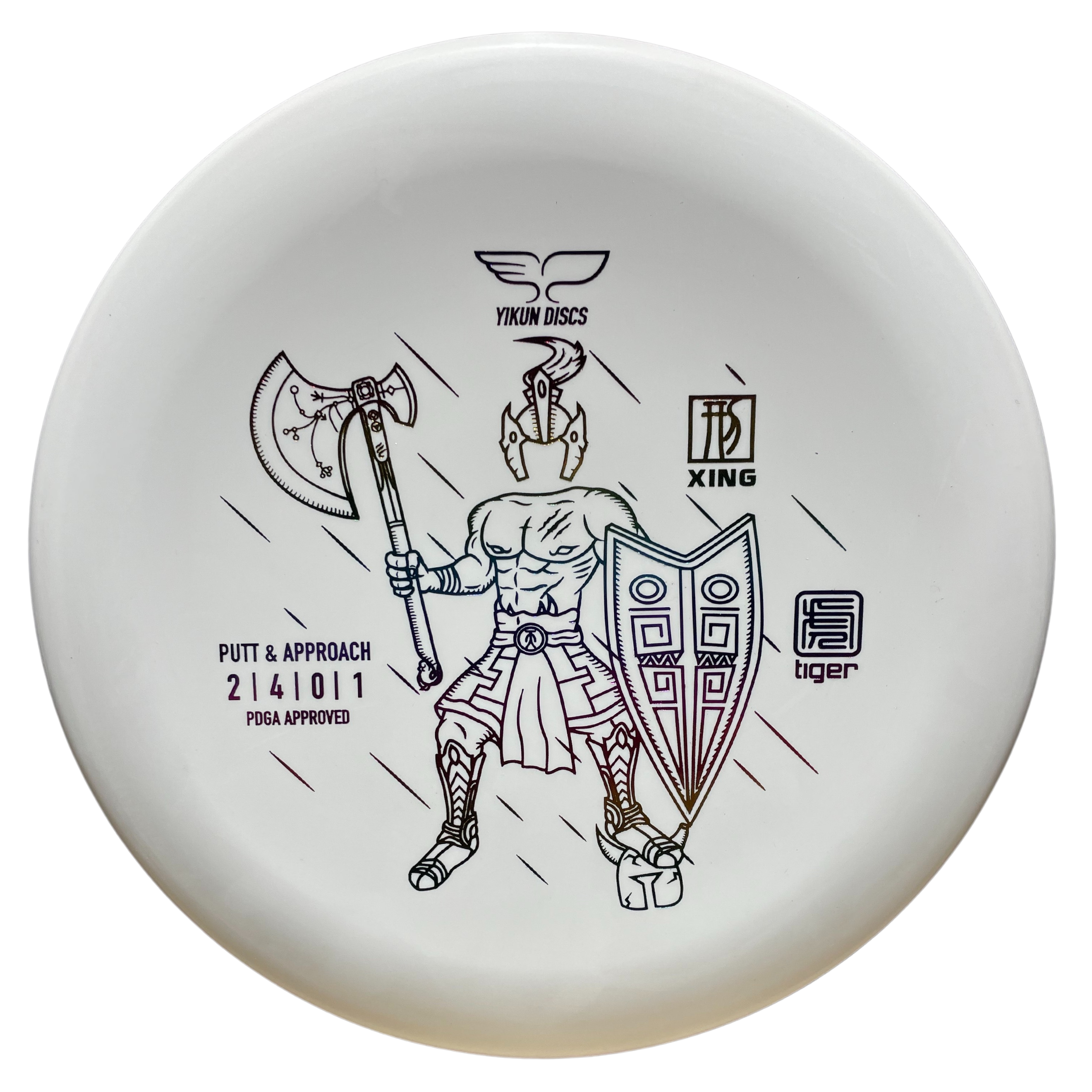 Yikun Discs Xing Tiger disc golf disc