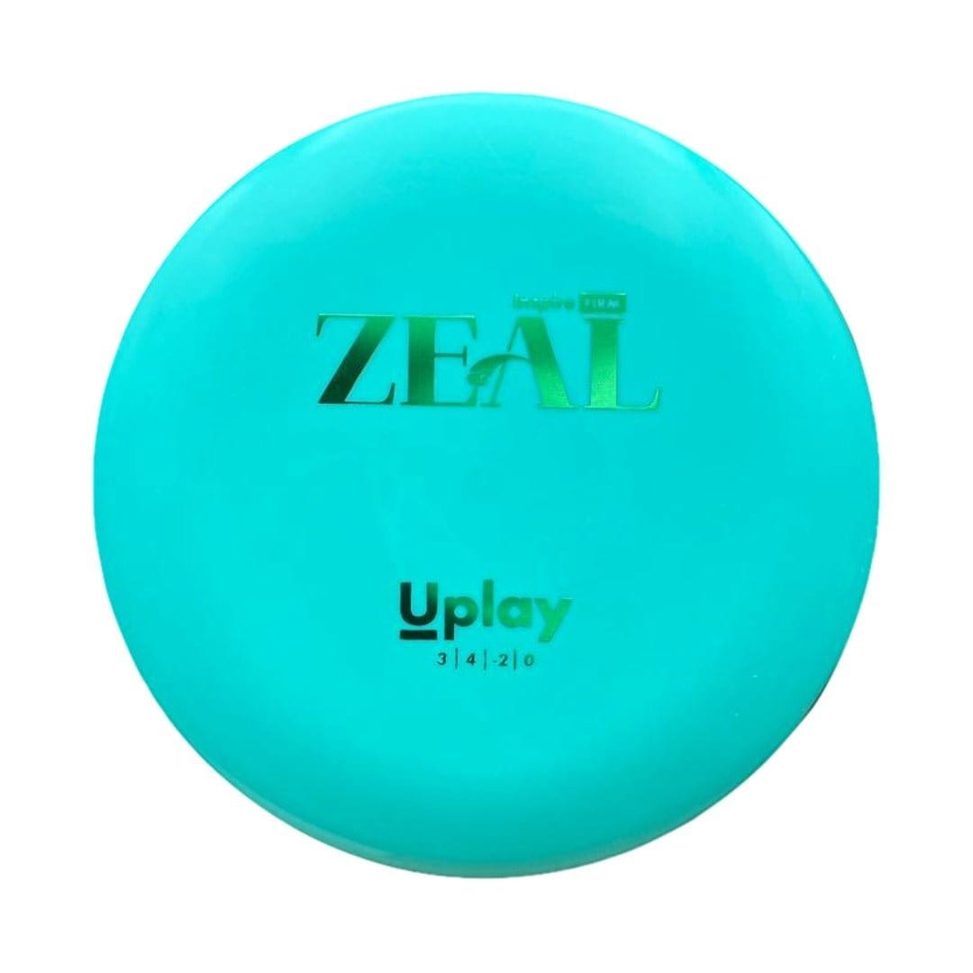 Teal Zeal Uplay disc golf disc