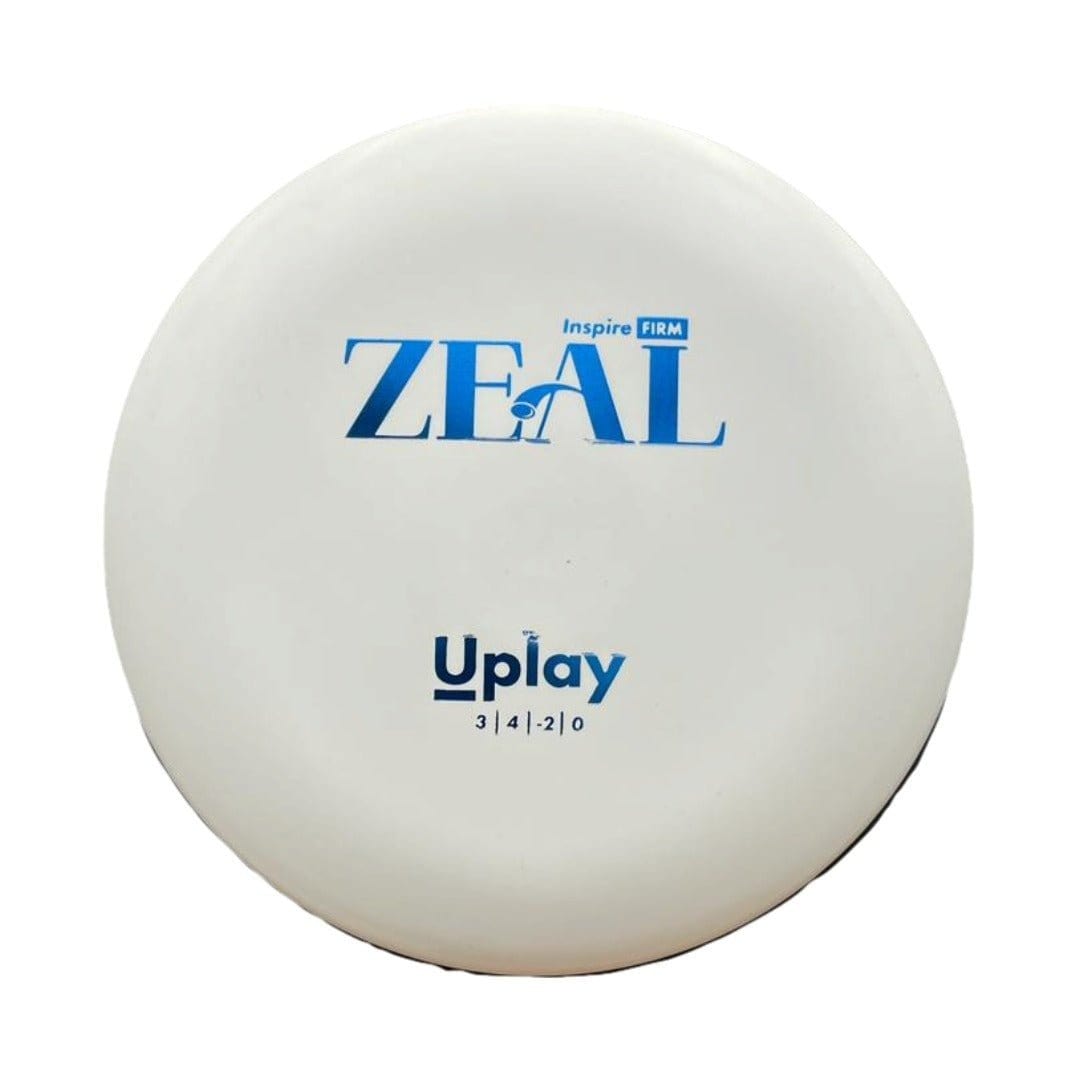 Zeal Firm White Disc Golf Disc