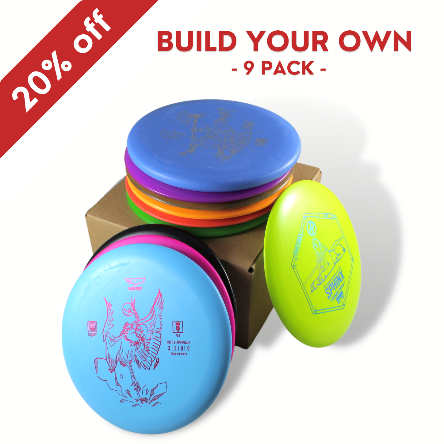 Build Your Own 9 Pack - 20% Off