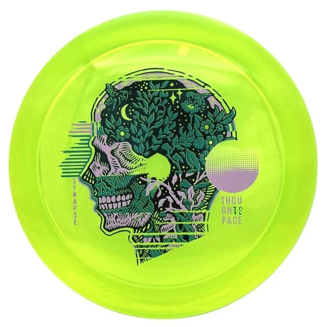 TSA Synapse Ethos disc golf disc with skull design