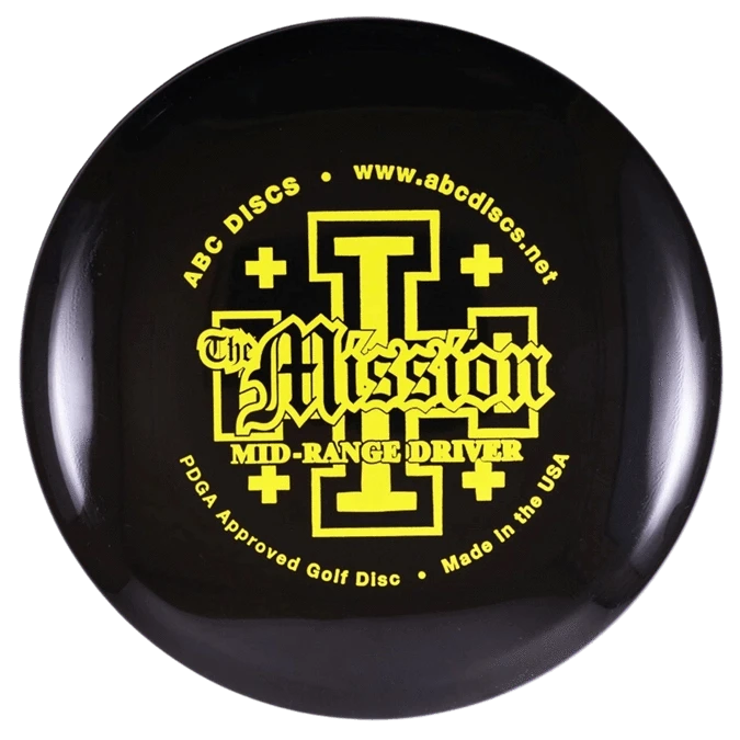 ABC Discs The Mission mid-range golf disc