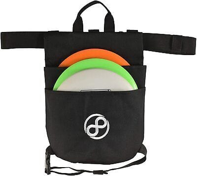 Disc golf bag with discs