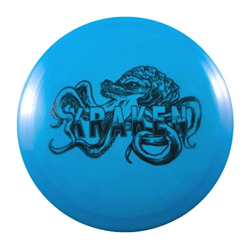 Blue Kraken disc golf disc