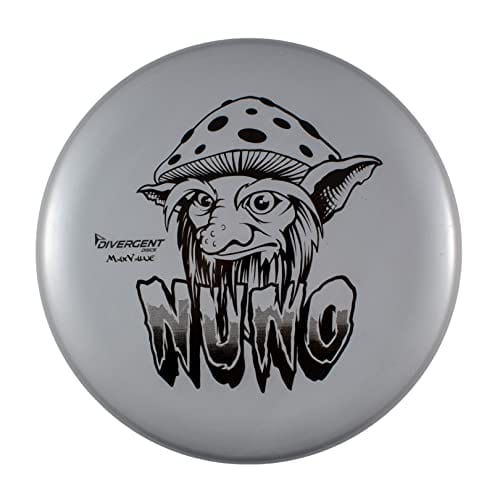 Divergent Discs Nuno disc golf disc with mushroom-elf graphic